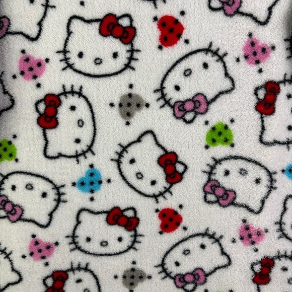 SANRIO/HELLO KITTY Plush Fleece Robe Womens Size M - Picture 9 of 9